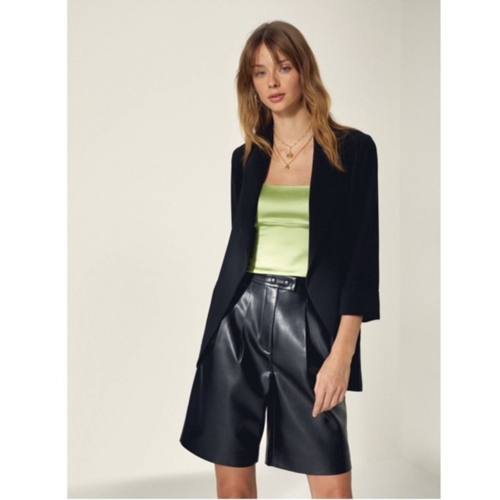 Aritzia Wilfred Chevalier Jacket Black Size 6 Minimalist Neutral